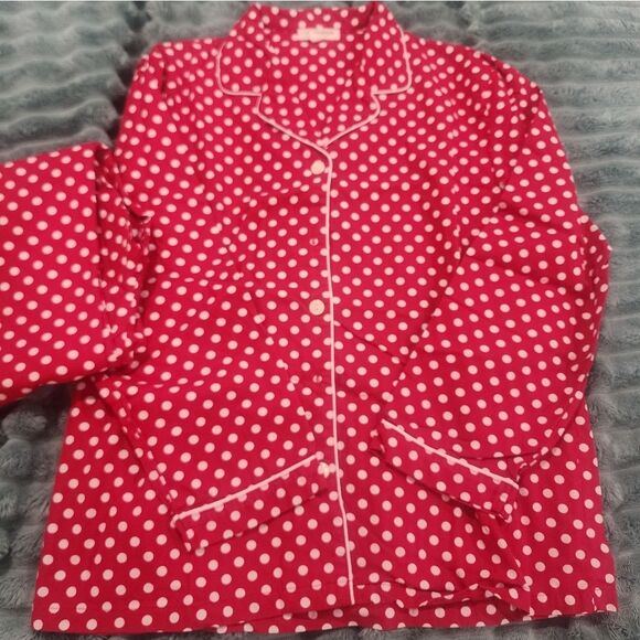 Richie House Polka Dot Pajamas - Red - Picture 7 of 7